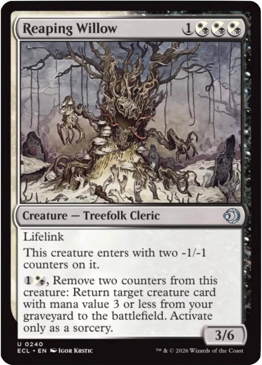 Reaping Willow