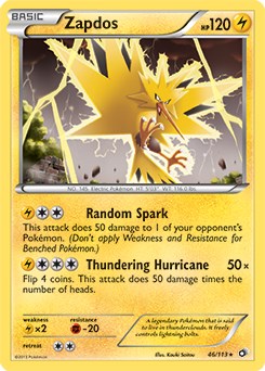 Zapdos - 46/113 (BW Legendary Treasures)