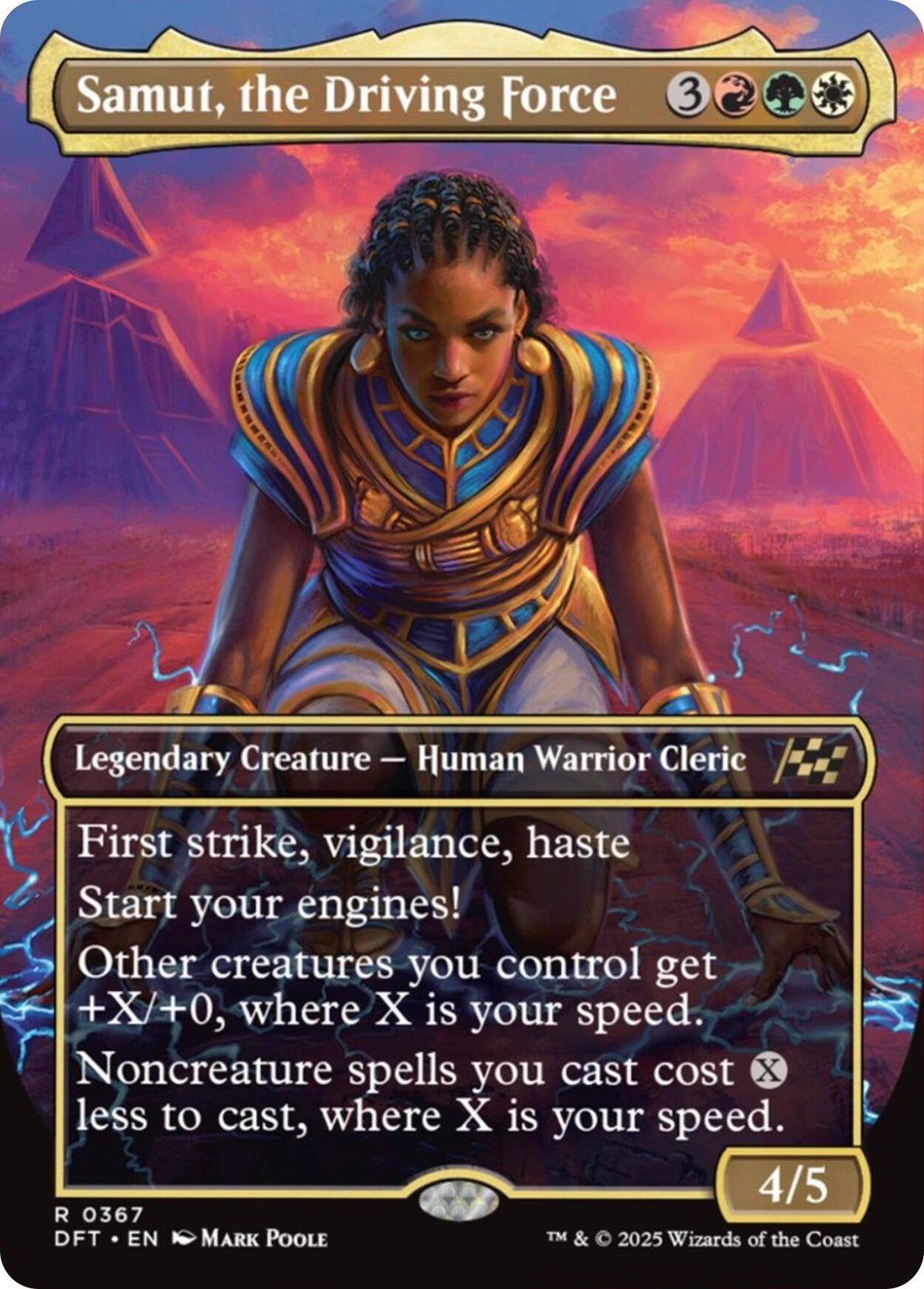 Samut, the Driving Force (Borderless)