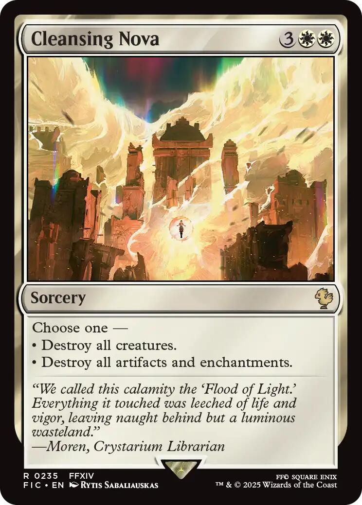 Cleansing Nova
