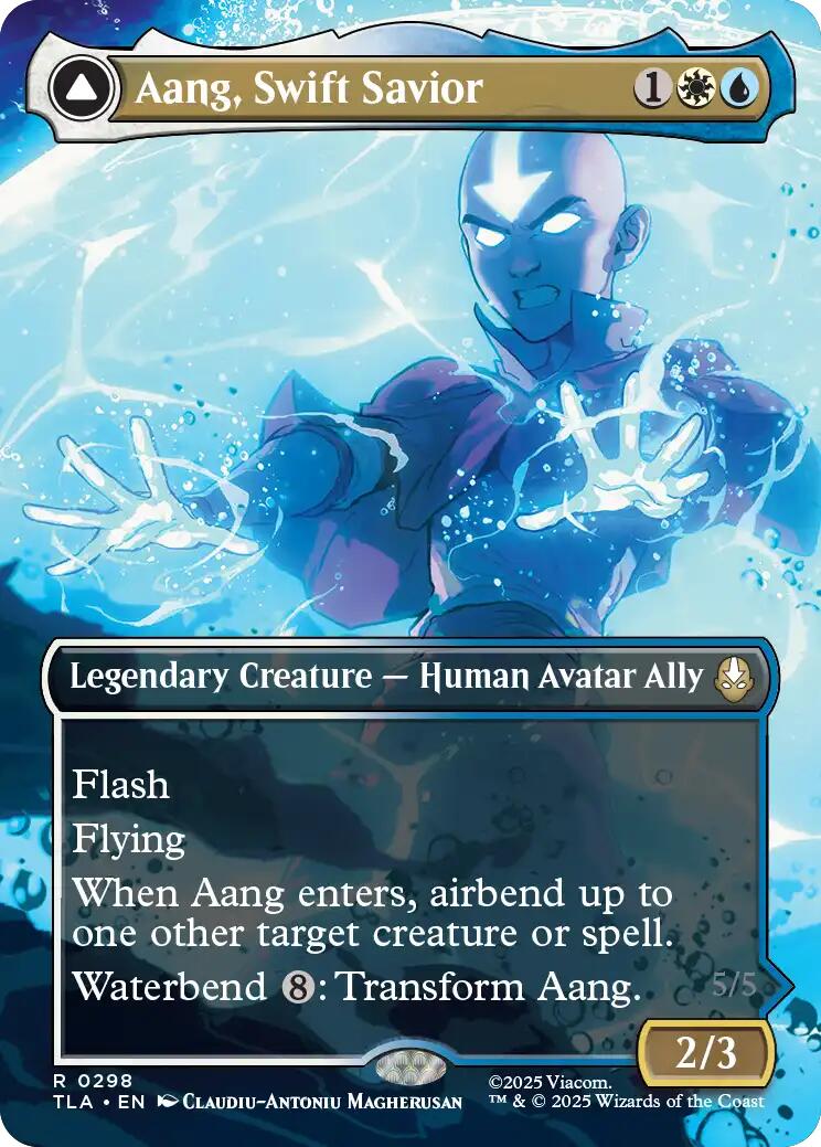 Aang, Swift Savior (0298) (Borderless)