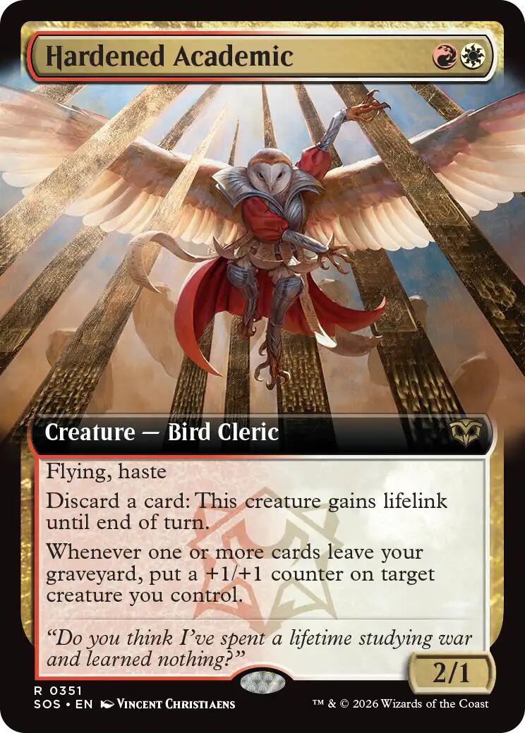 Hardened Academic (Extended Art)