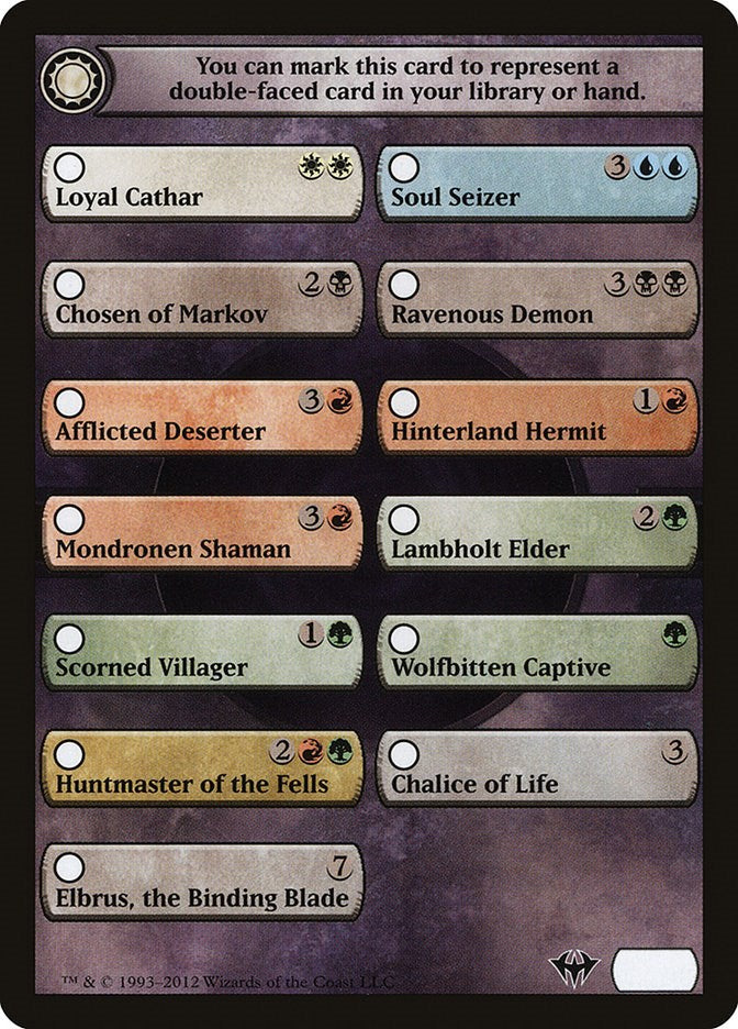 Checklist Card - Dark Ascension