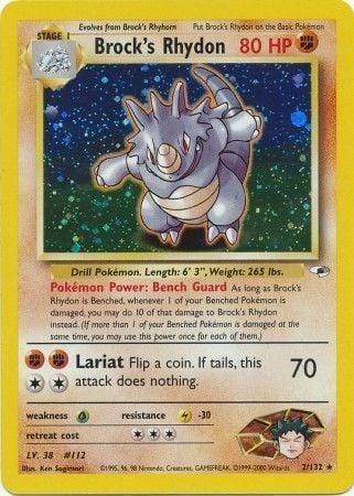 Brock's Rhydon [G1 - 002/132]