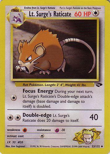 Lt. Surge's Raticate