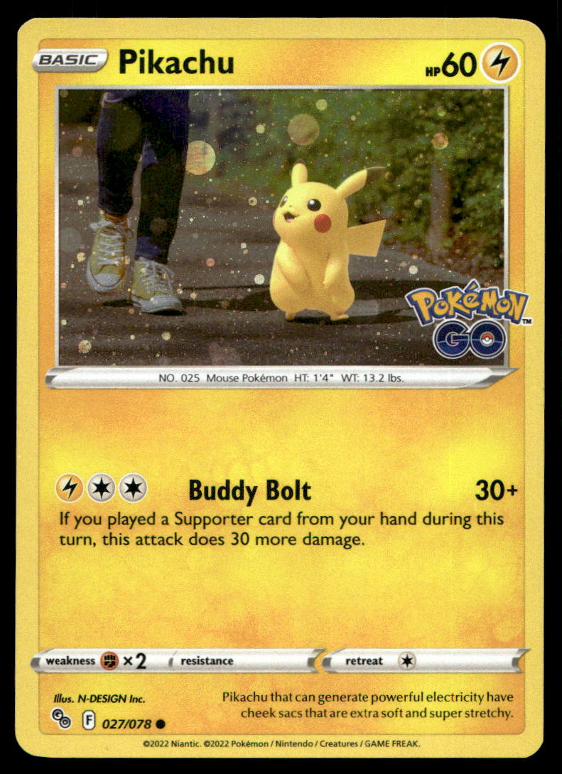 Pikachu - 027/078 (Cosmos Holo)