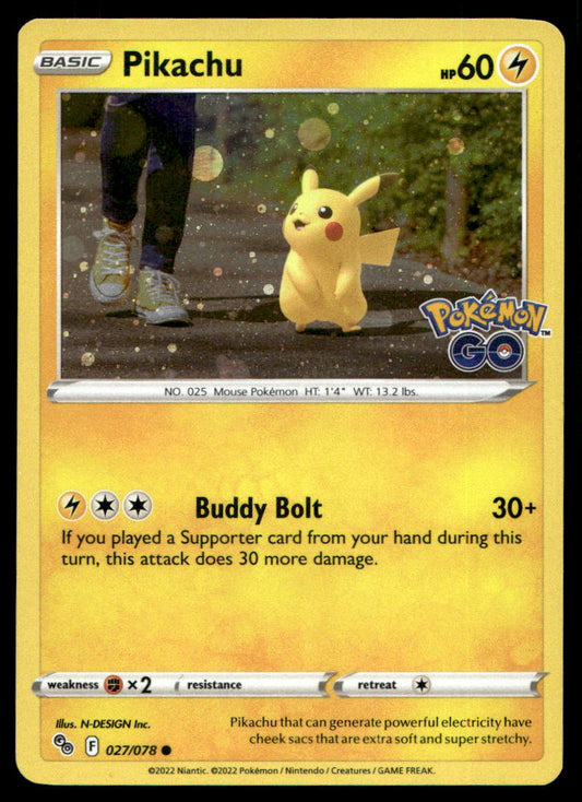 Pikachu - 027/078 (Cosmos Holo)