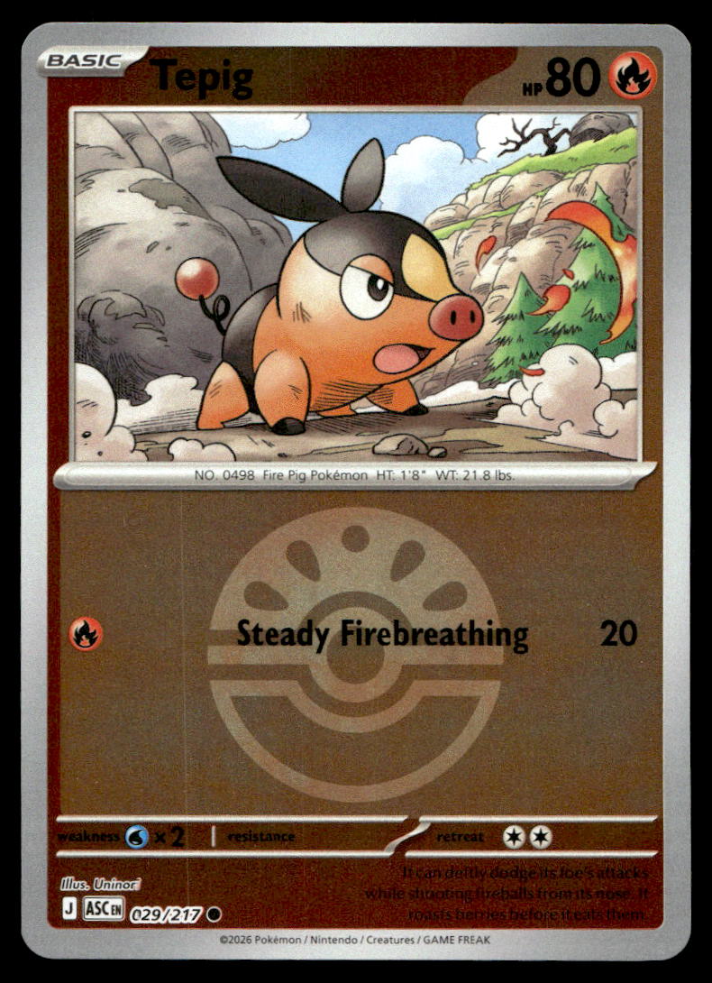 Tepig (Friend Ball)
