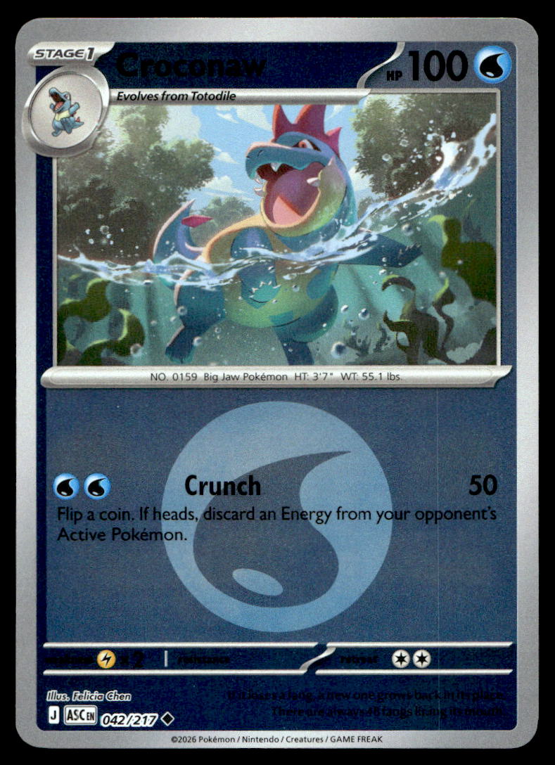 Croconaw (Energy Symbol Pattern)